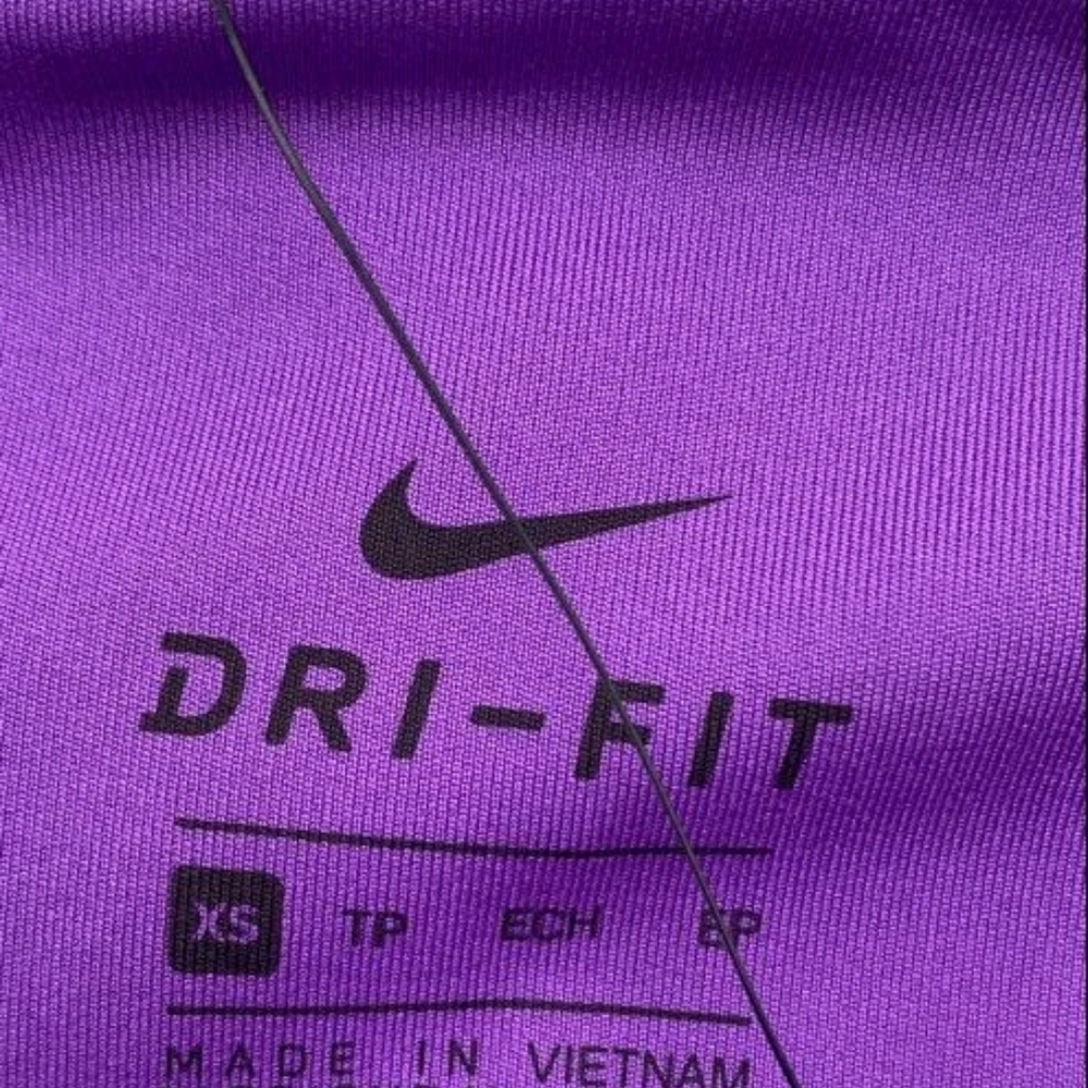 Nike Leggings in Vibrant Purple Xs Small - Picture 3 of 6